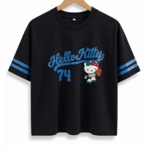 Remera Hello Kitty Negra