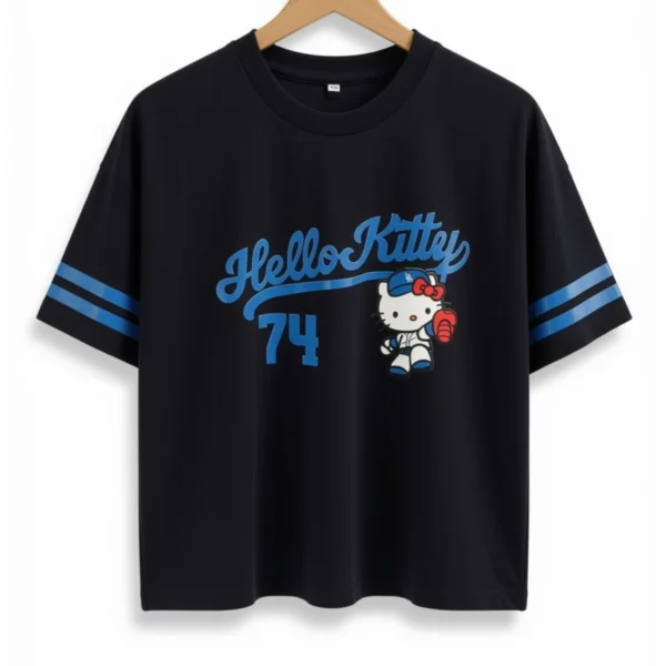 Remera Hello Kitty Negra