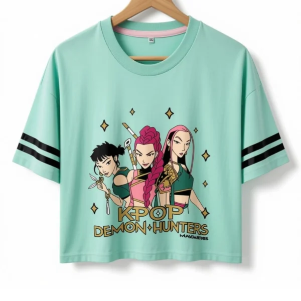 Remera Guerreras K-pop Verde