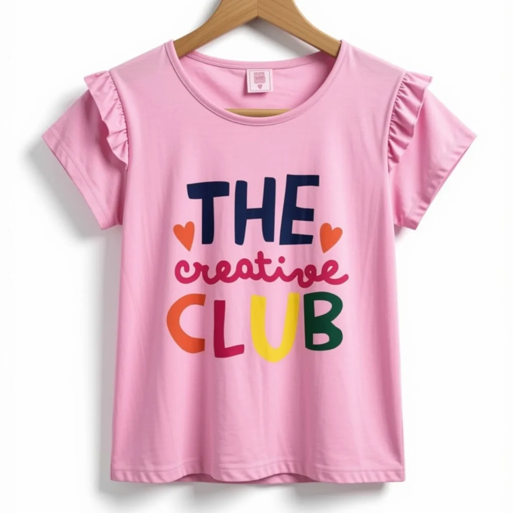 Remera The Creative Club Rosa