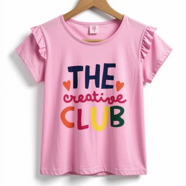 Remera The Creative Club Rosa