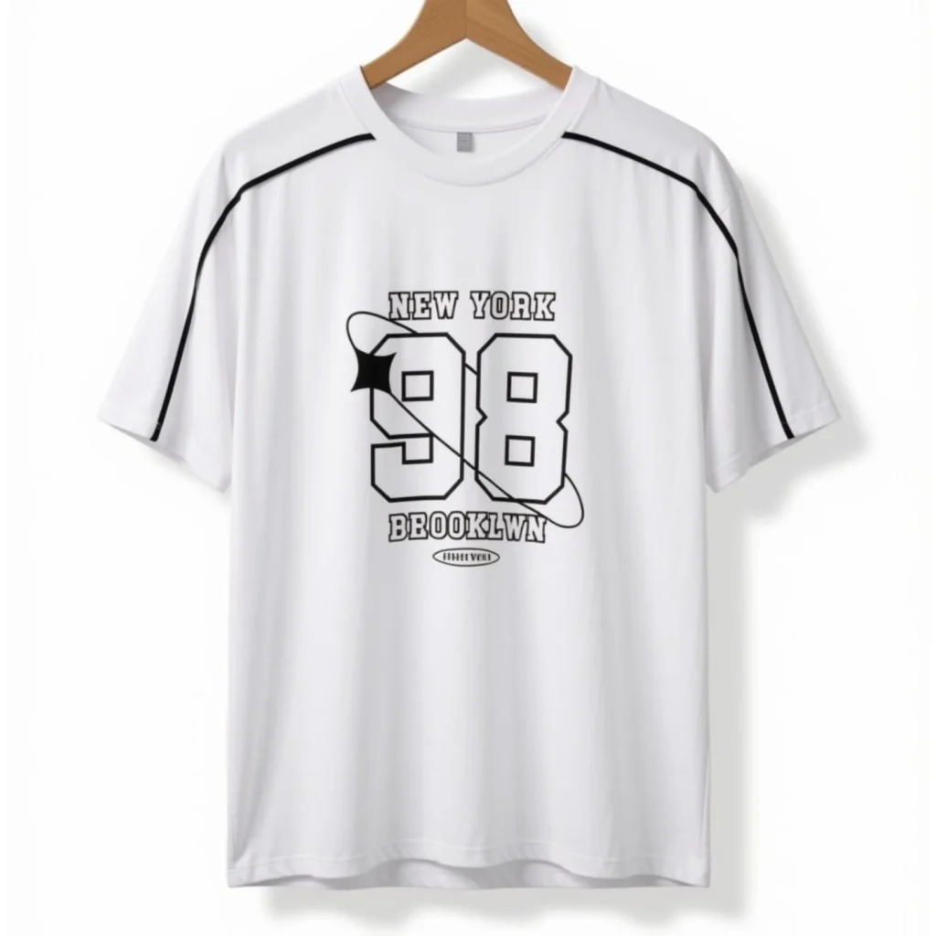 Remera New York 98 Blanca