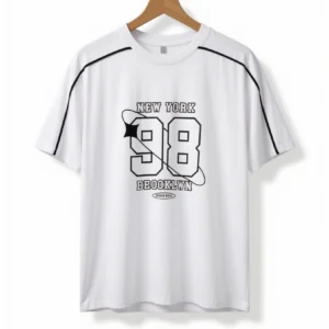 87 Remera New York 98 Blanca