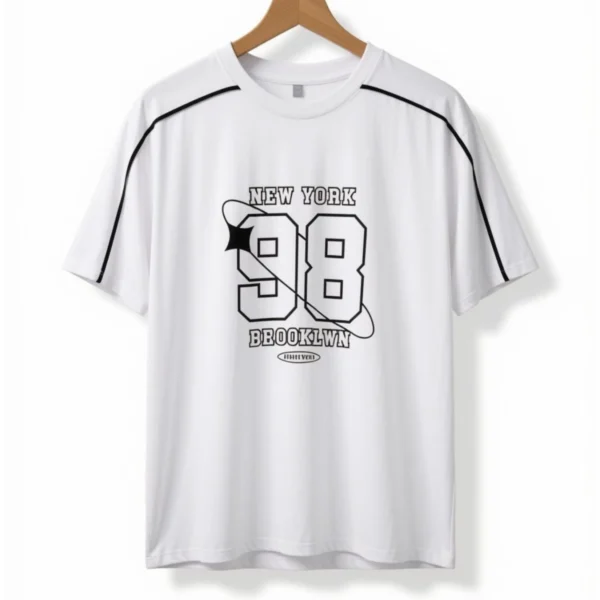 Remera New York 98 Blanca