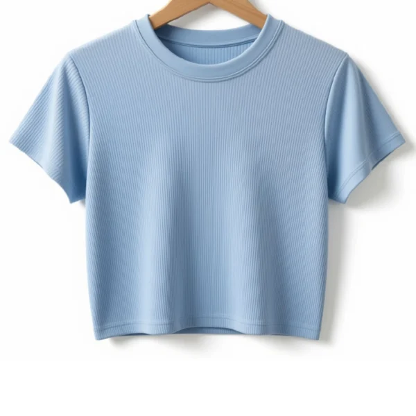 Remera Celeste Pastel