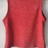 Musculosa Roja Lurex