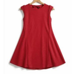 256 Vestido Rojo Glitter