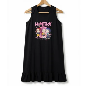 261 Vestido Huntrix Negro