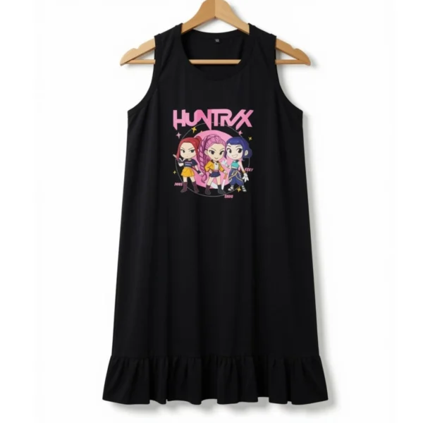 Vestido Huntrix Negro