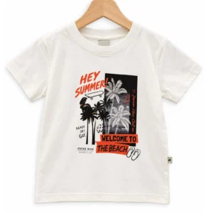 Remera Palmeras Natural