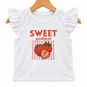 329 Musculosa Frutilla Sweet Blanca