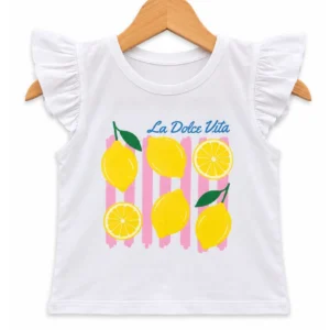Musculosa Limones Dolce Vita Blanca