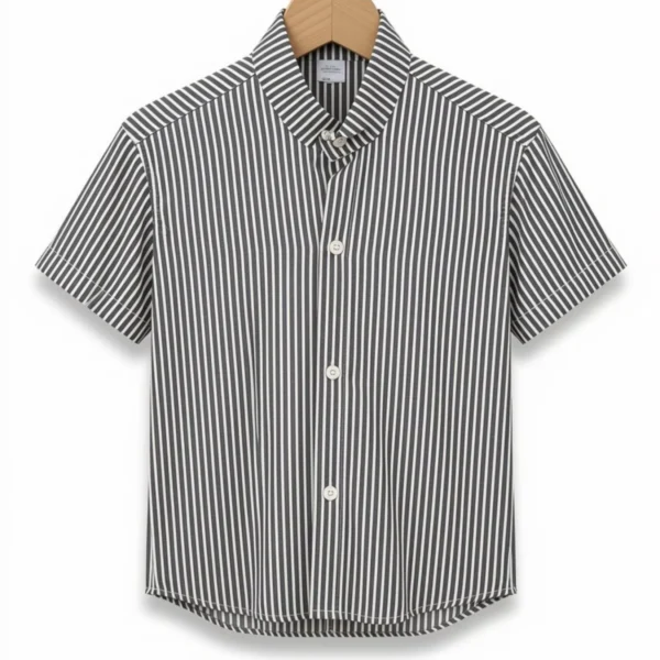 Camisa Rayas Gris