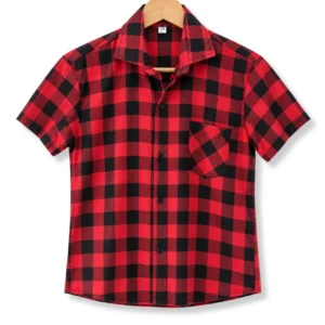 Camisa Cuadros Roja